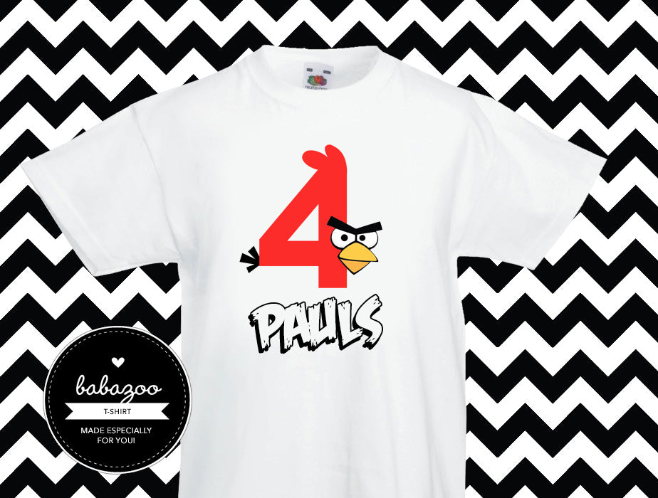Angry birds t-shirt