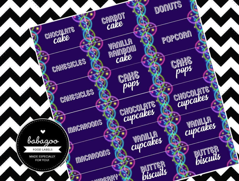 Disco food labels (10)