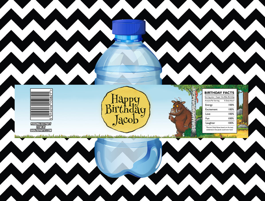 Gruffalo juice/water labels (10)