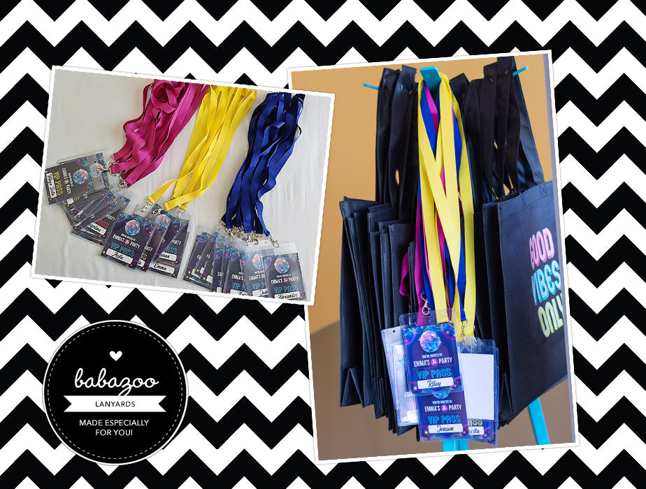 Disco lanyards (10)