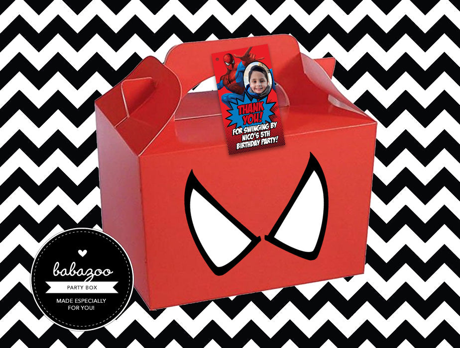Spiderman party box