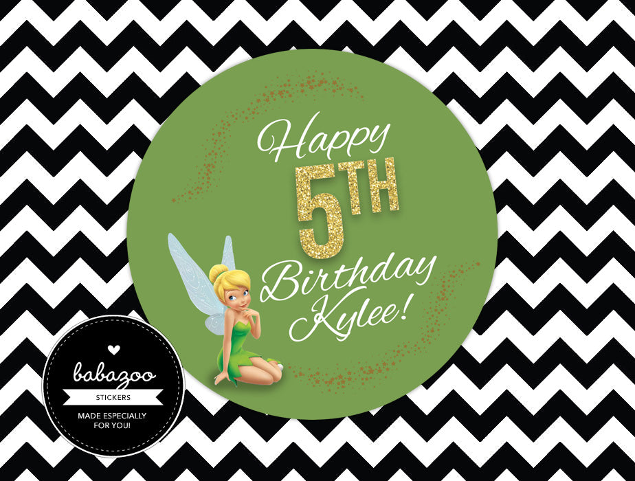 Tinkerbell stickers (10)