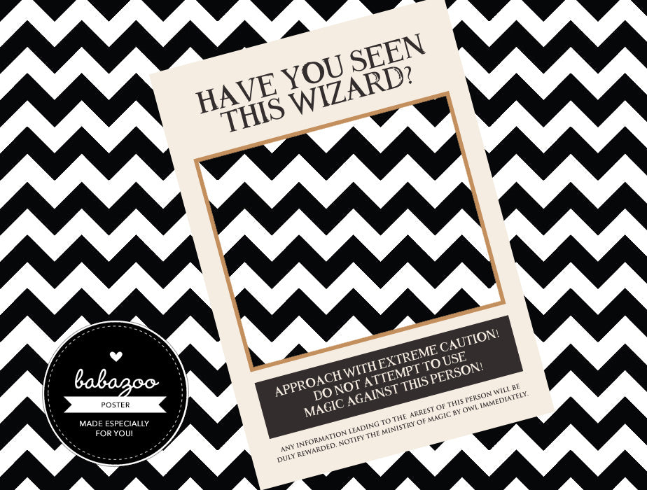 Have you seen this wizard? poster