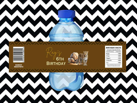 African Safari juice/water labels (10)