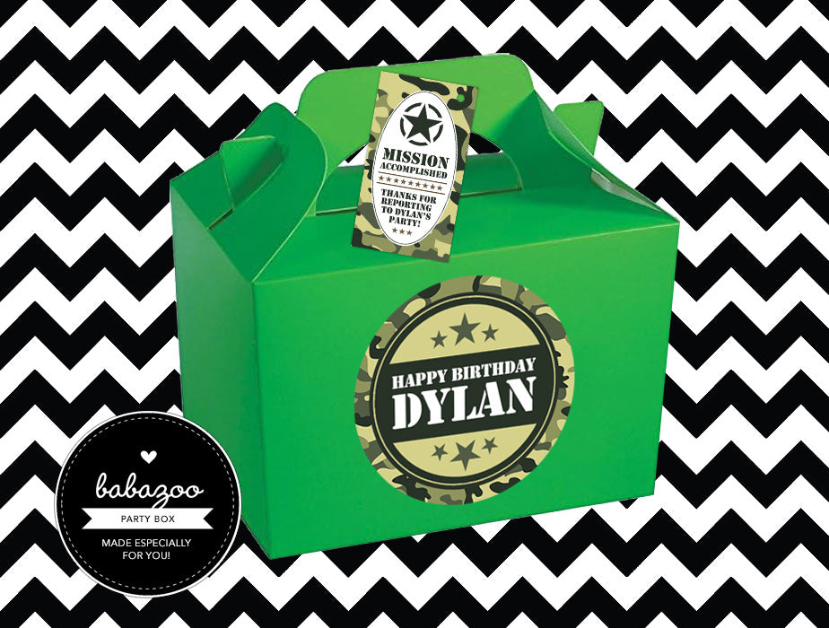 Army party box