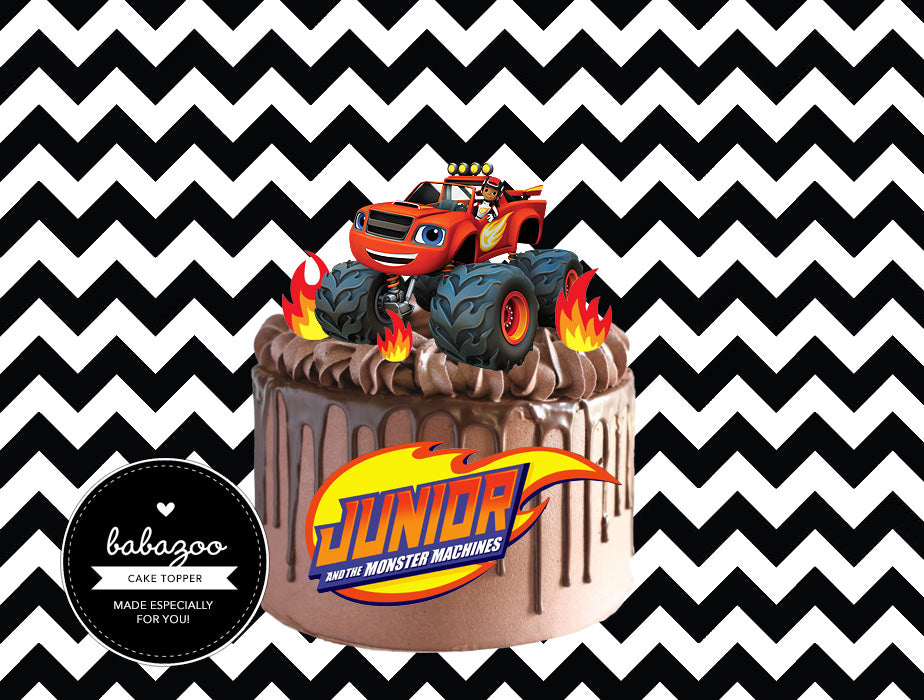 Blaze cake topper