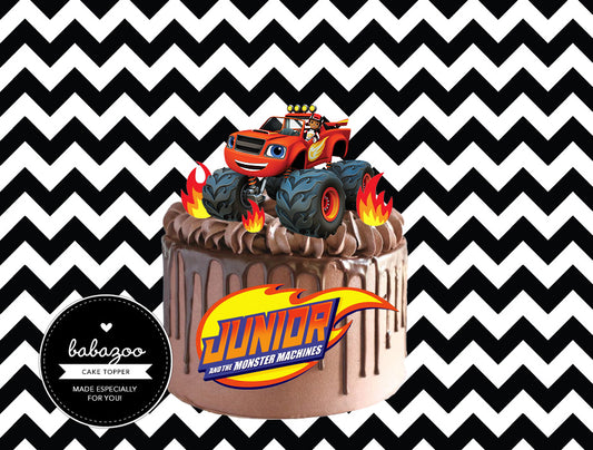 Blaze cake topper