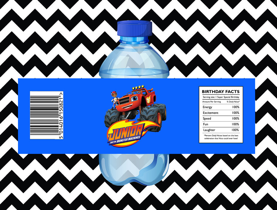 Blaze juice/water labels (10)