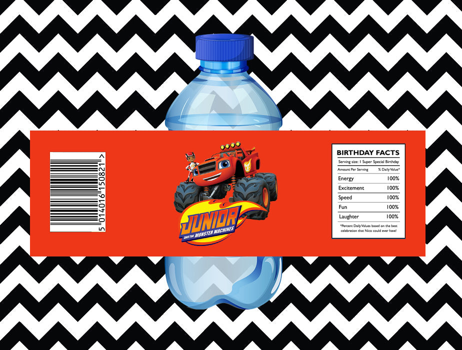 Blaze juice/water labels (10)