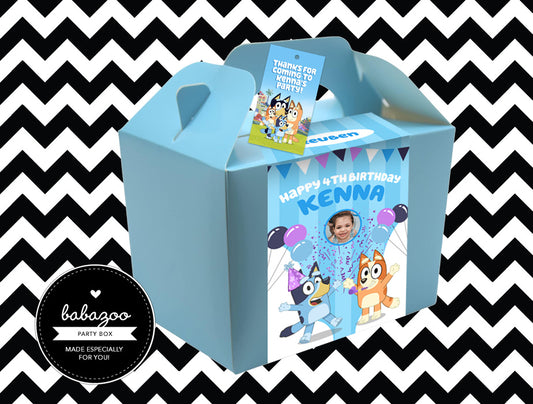 Bluey party box - Style 1