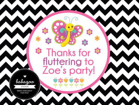 Butterfly stickers (10)