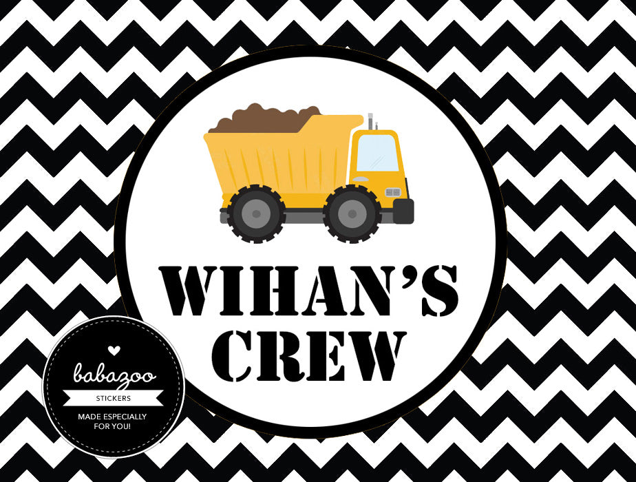 Construction stickers (10)