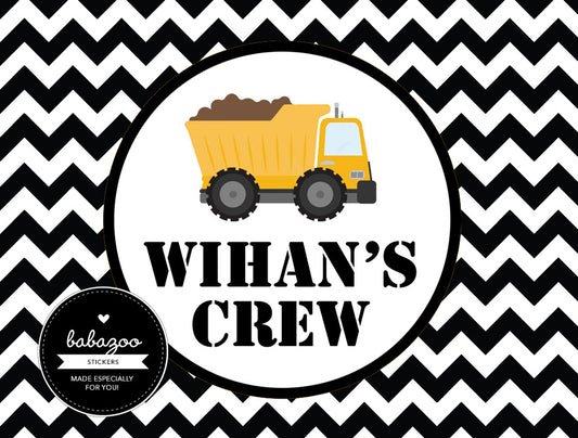 Construction stickers (10)