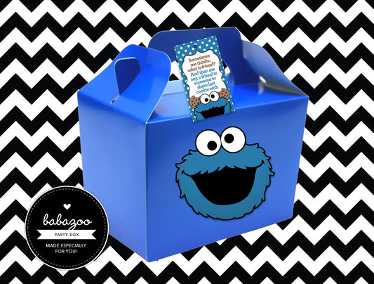 Cookie monster party box