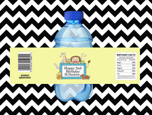 Dear Zoo (animals crate) juice/water labels (10)