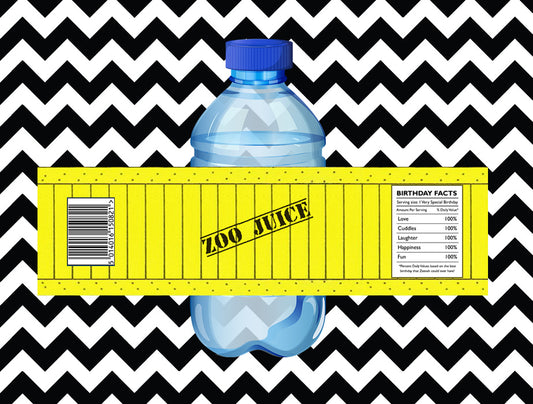 Dear Zoo (crate) juice/water labels (10)