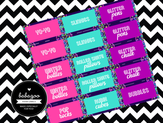 Disco food labels (10)