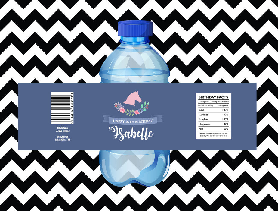 Horse juice/water labels (10)