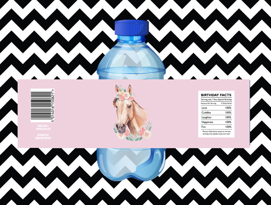 Horse juice/water labels (10)