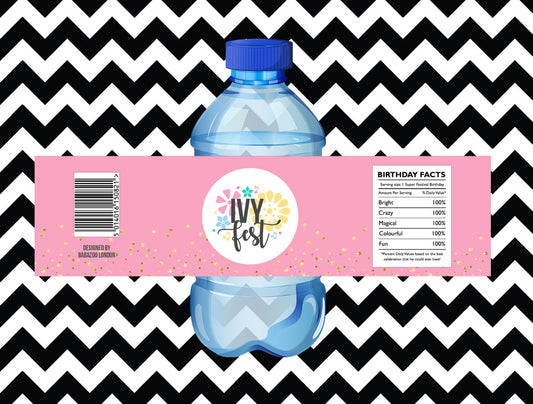 Festival juice/water labels (10)