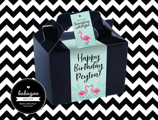 Flamingo party box