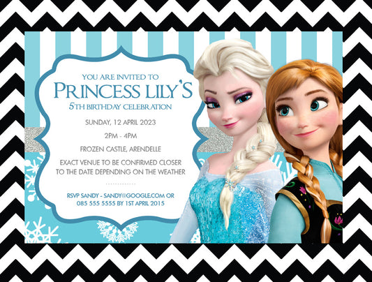 Frozen Invitation (Style 1)