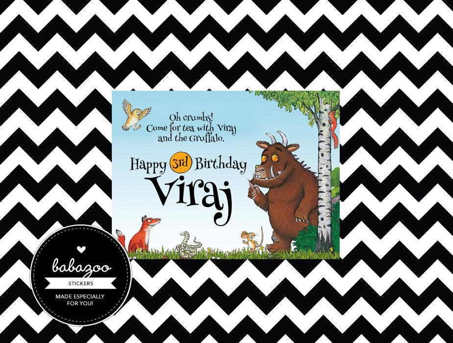 Gruffalo stickers (10)
