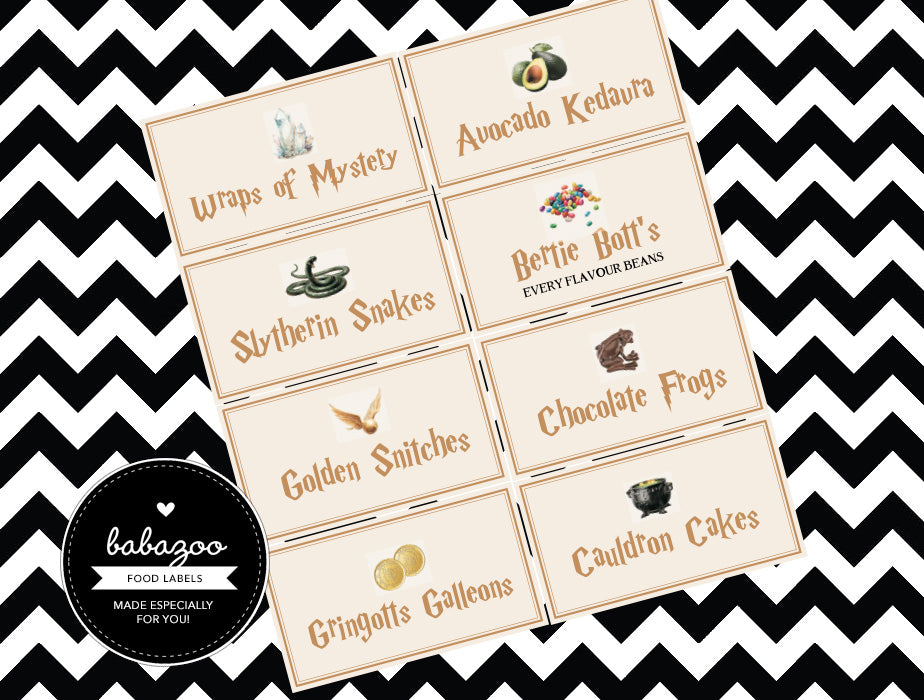 Harry Potter food labels (10)