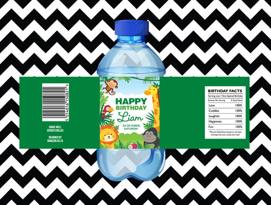 Jungle juice/water labels (10)