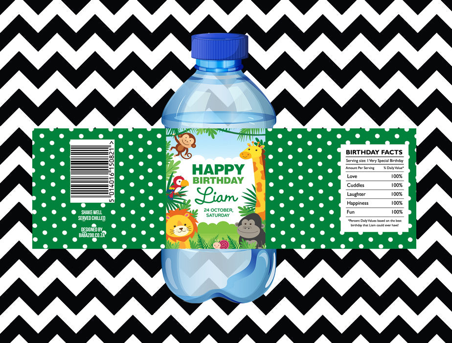 Jungle juice/water labels (10)