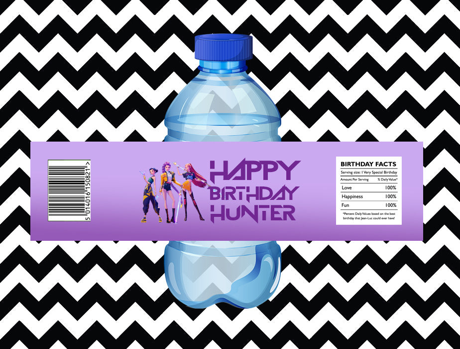 K-pop juice/water labels (10)