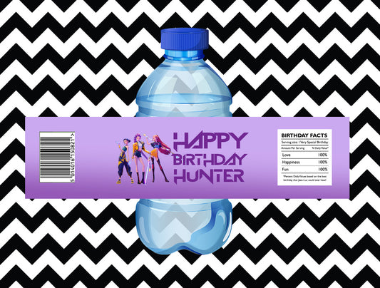 K-pop juice/water labels (10)