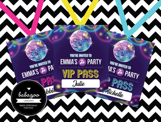 Disco lanyards (10)