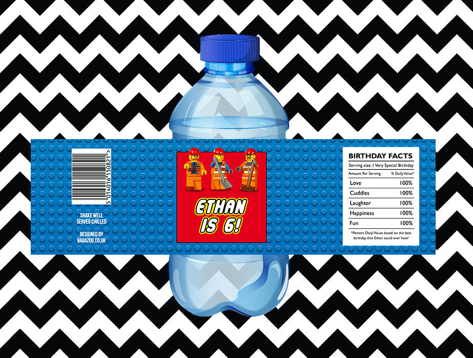 Lego juice/water labels (10)