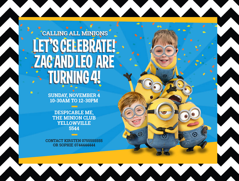 Minion Invitation