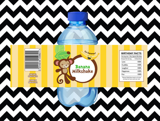 Monkey juice/water labels (10)