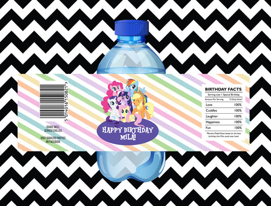 My little pony juice/water labels (10)