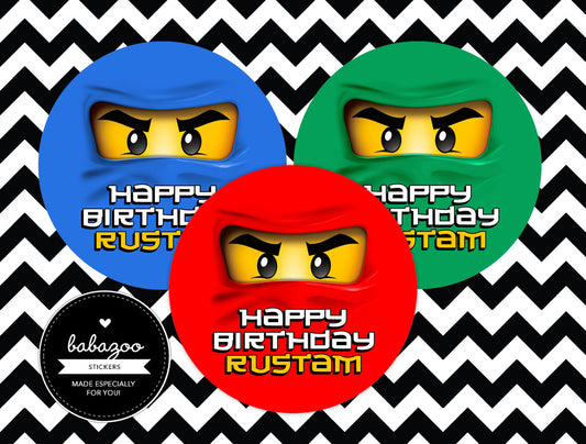Ninjago stickers (10)