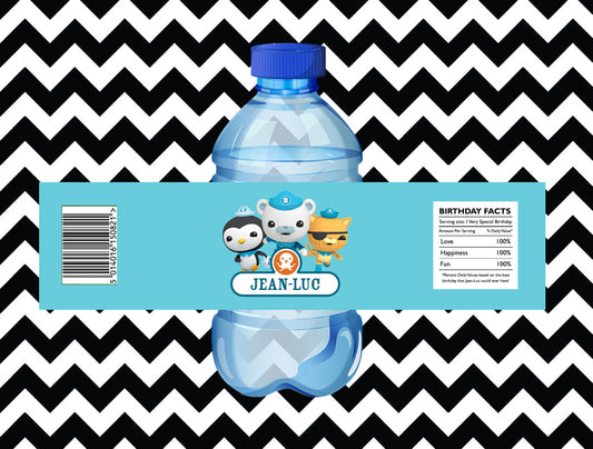 Octonauts juice/water labels (10)