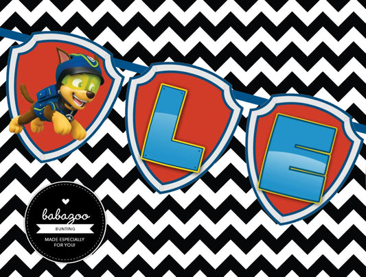 Paw Patrol bunting
