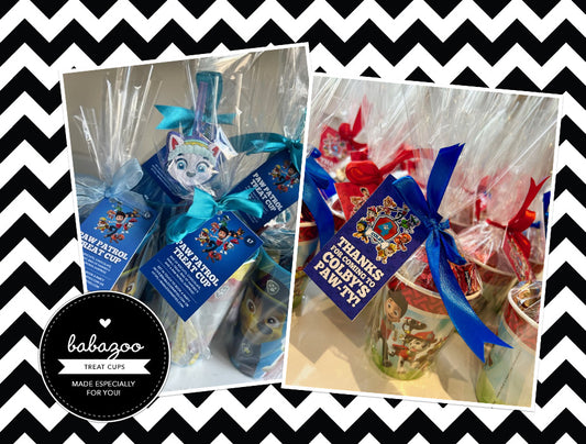 Paw patrol treat cups