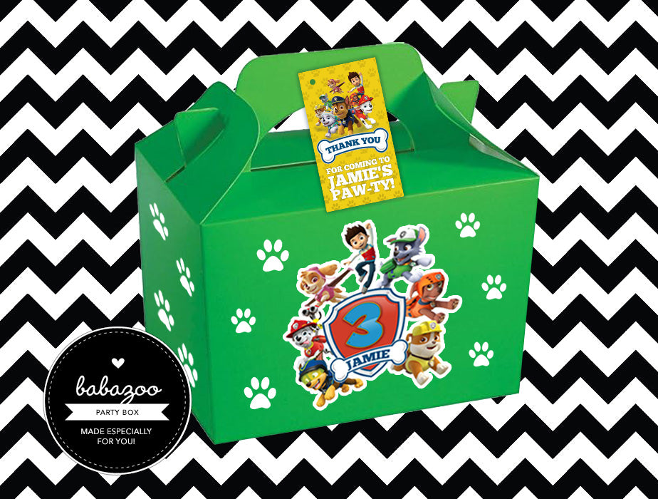 Paw patrol party box (Style 1)