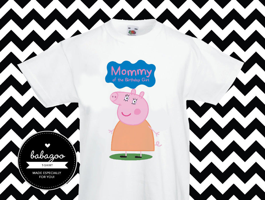 Daddy and Mommy pig t-shirt