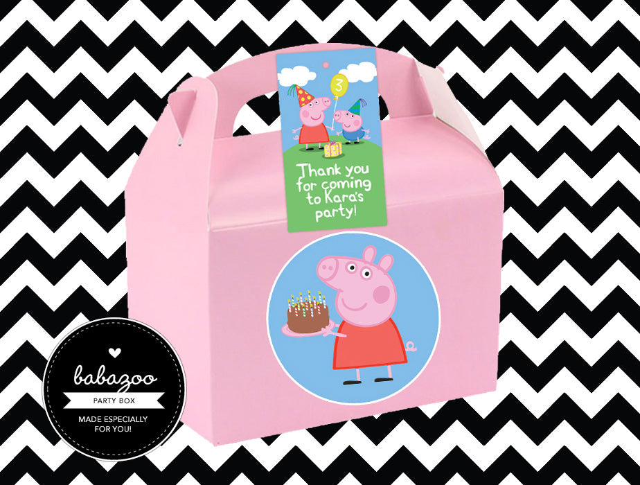 Peppa Pig party box (Style 1)