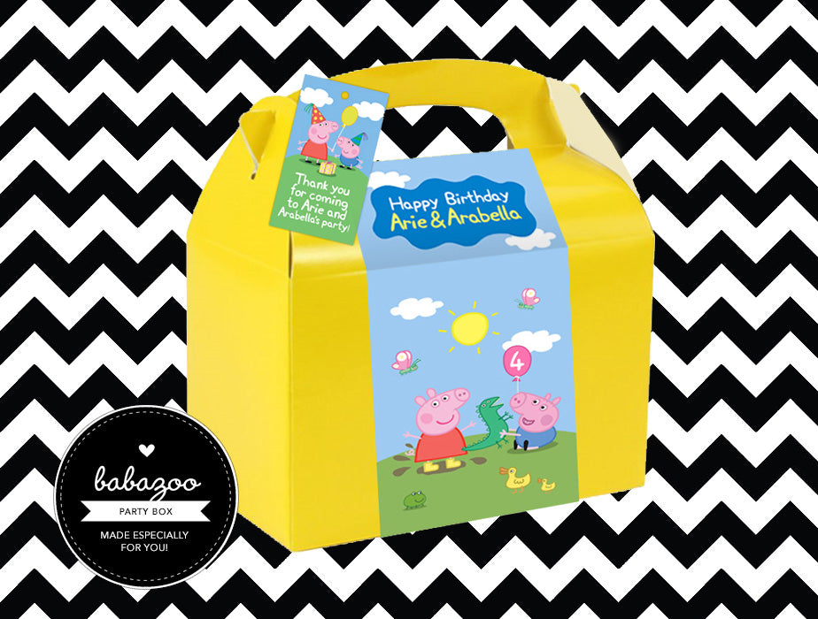 Peppa Pig party box (Style 2)