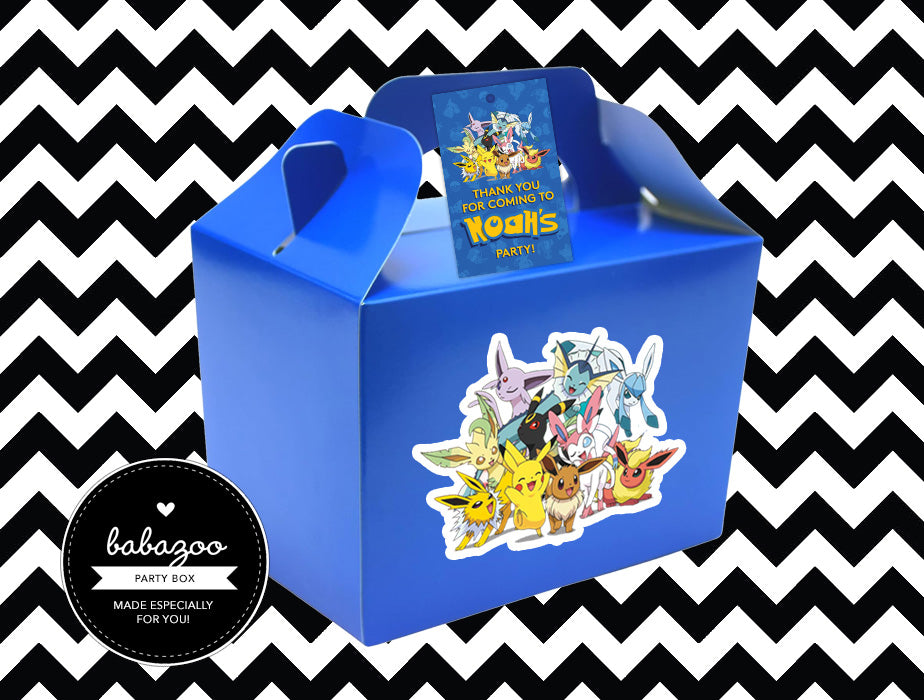 Pokemon (blue) party box