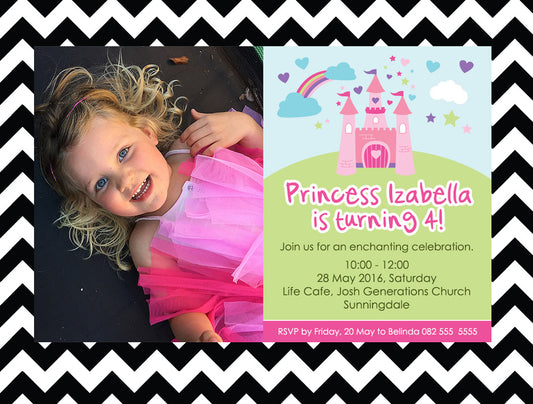 Princess Invitation