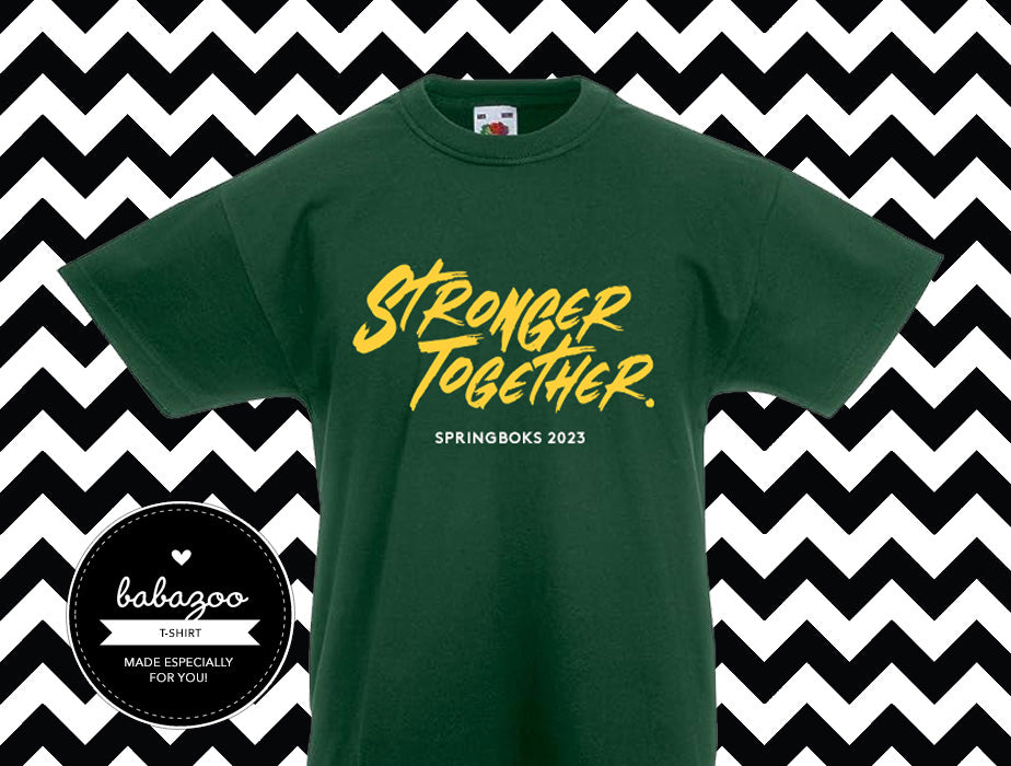 SA Rugby - Stronger Together t-shirt, long sleeve or hoodie