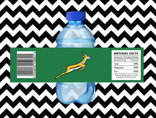 Springbok juice/water labels (10)