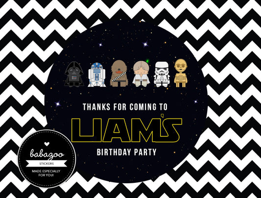 Star Wars stickers (10)